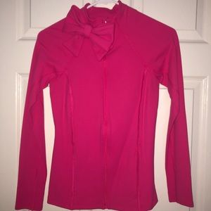 Kate Spade & Beyond Yoga Bow Jacket Pink XS